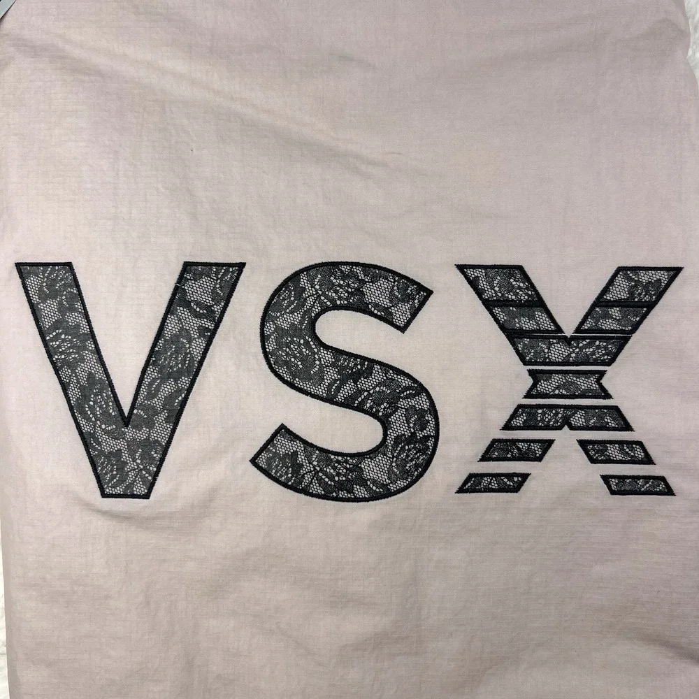 Victoria's Secret VSX Large Pink Tote Bag Gym Travel Shopper Carryall Athleisure